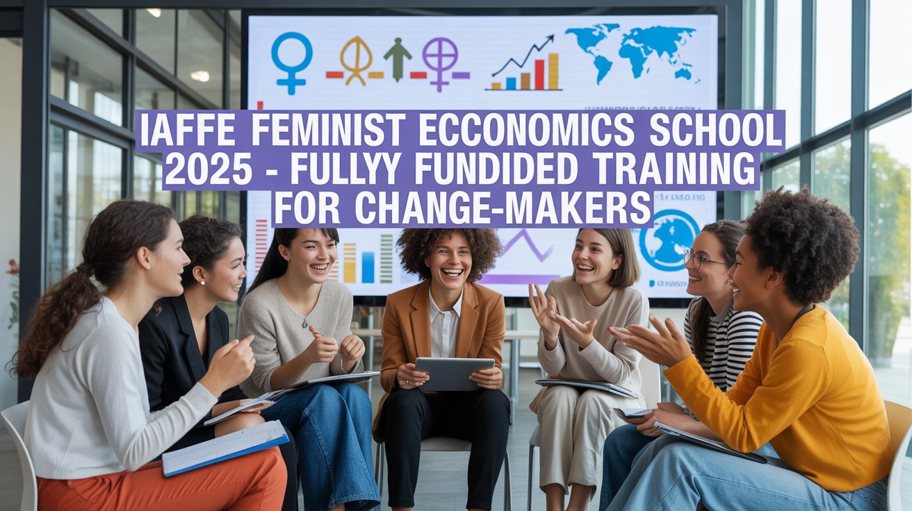 feminist economics school applications, IAFFE feminist economics training, fully funded 2025